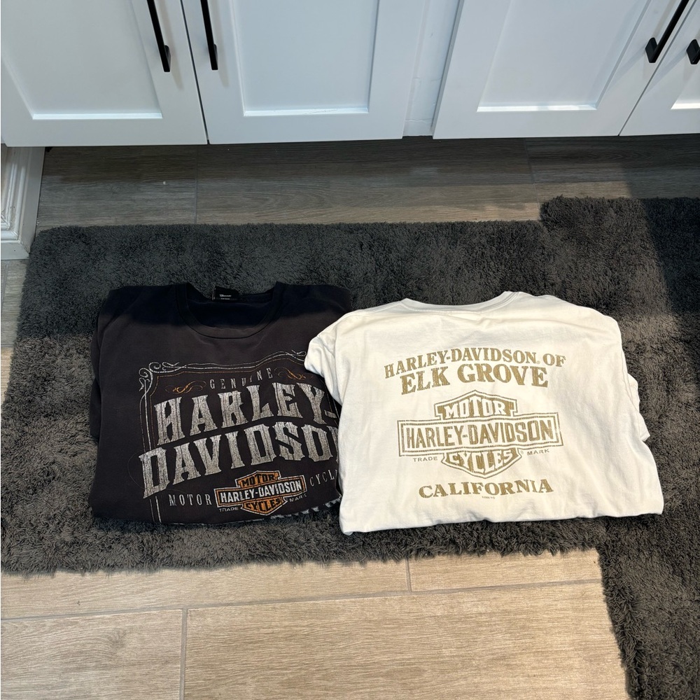 Harley Davidson T shirt set size L